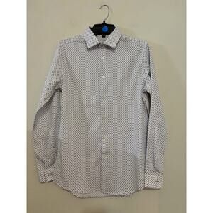 NWT C-Lab NYC Dress Shirt Button Down White Mens Small 14.5 32 - 33